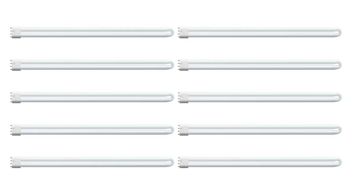 GE Lighting GE Lighting 75399 25W 3000K 2G11 compact fluorescent standard bulb case of 40 — product photo