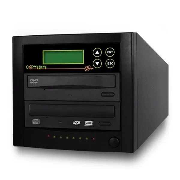 Copystars Copystars 1-1-SAM DVD Duplicator 1 to 1 Sata 64M 24X 16X 52X 40X 33MB/s Black — product photo