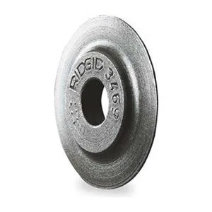 Small metal cutting wheel with centre hole, silver finish
