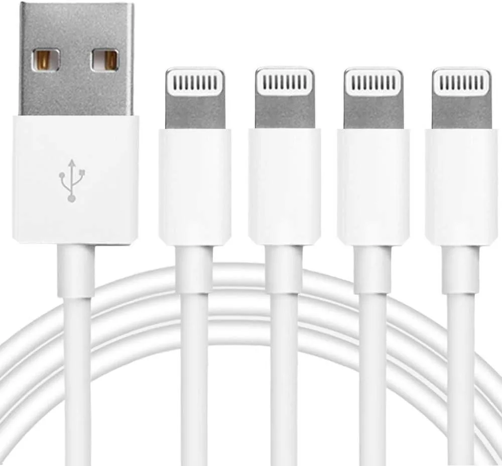 SOEWIOU SOEWIOU 4Pack MFi Certified Lightning to USB Cable 6FT — product photo