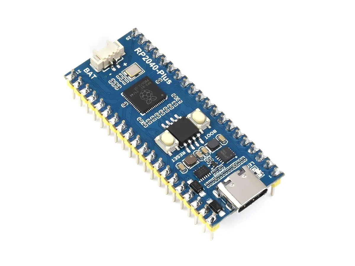 LORDWORLD LORDWORLD RP2040-Plus Mini Board 16MB Flash USB-C Pre-Soldered Header development board — product photo