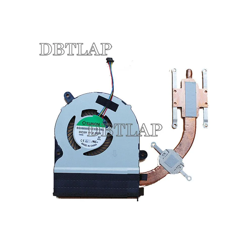 DBTLAP DBTLAP CPU Fan HeatSink for Asus VivoBook S301L S301LP laptop cooling pad — product photo