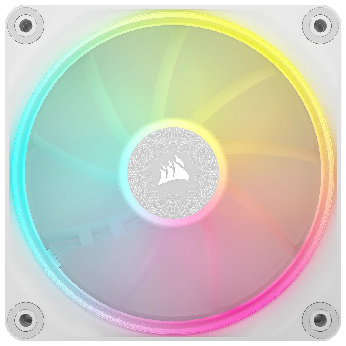 Corsair Corsair CO-9051029-WW LX120 RGB White 120mm case fan — product photo