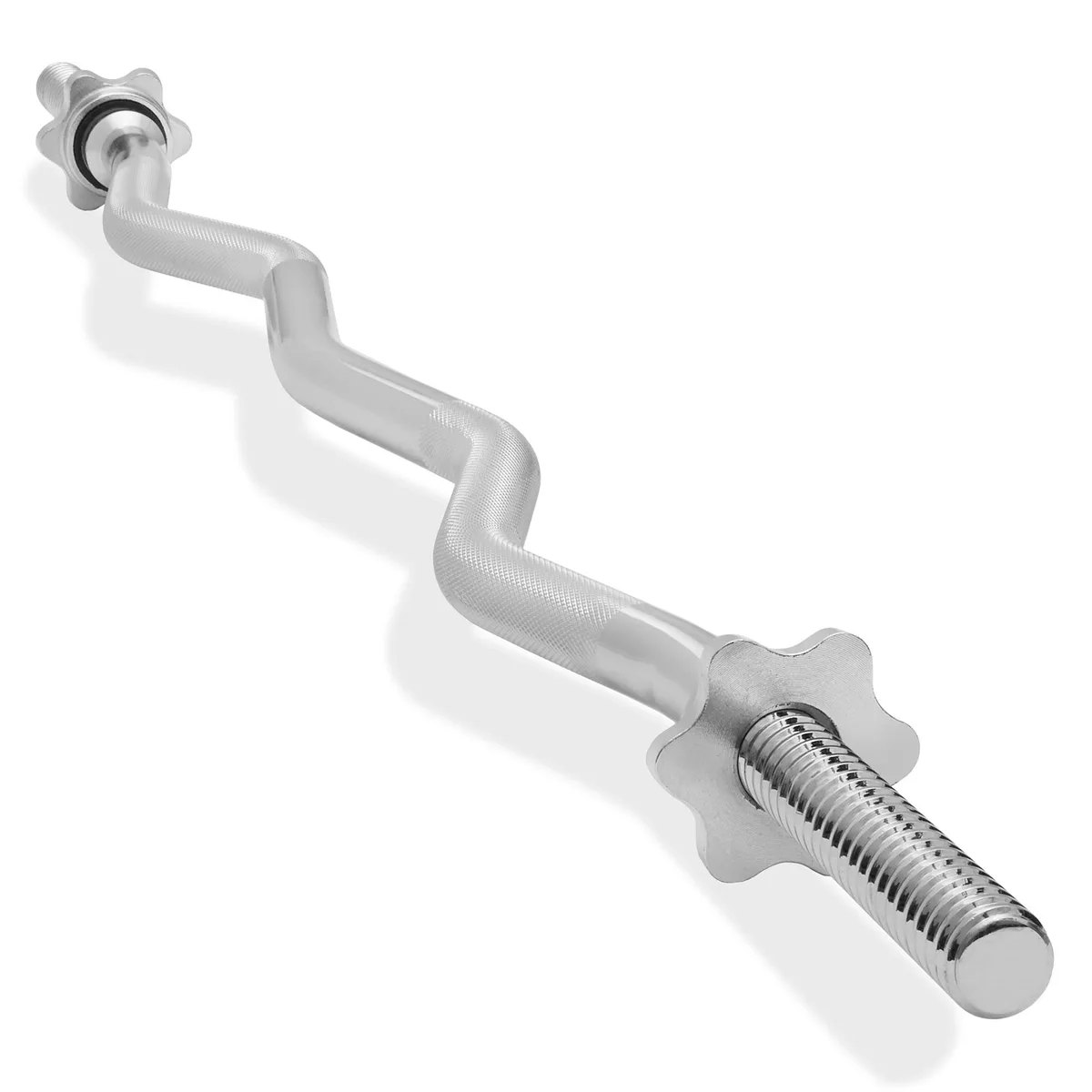 Philosophy Gym Philosophy Gym 47" EZ Curl Barbell 300lb Chrome — product photo
