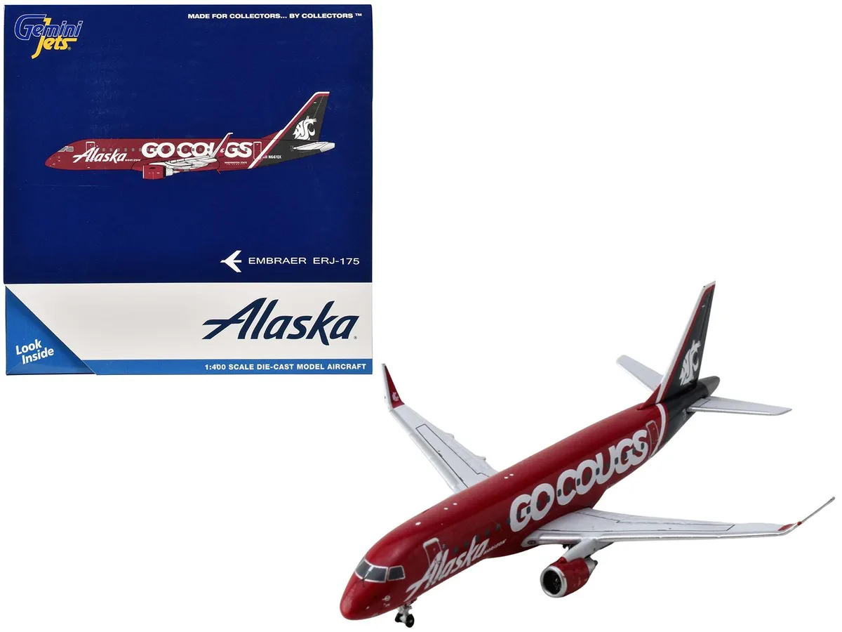 GeminiJets GeminiJets Embraer ERJ-175 Alaska Airlines/Horizon 1/400 Diecast — product photo