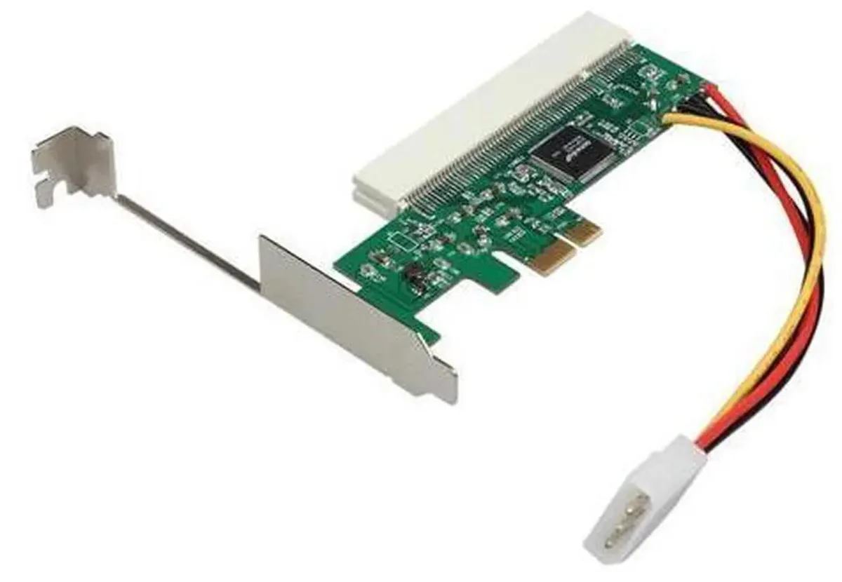 SMUGDESK SMUGDESK PCIe X1 X4 X8 X16 to PCI Bus Riser Card Adapter with Metal Bracket — product photo