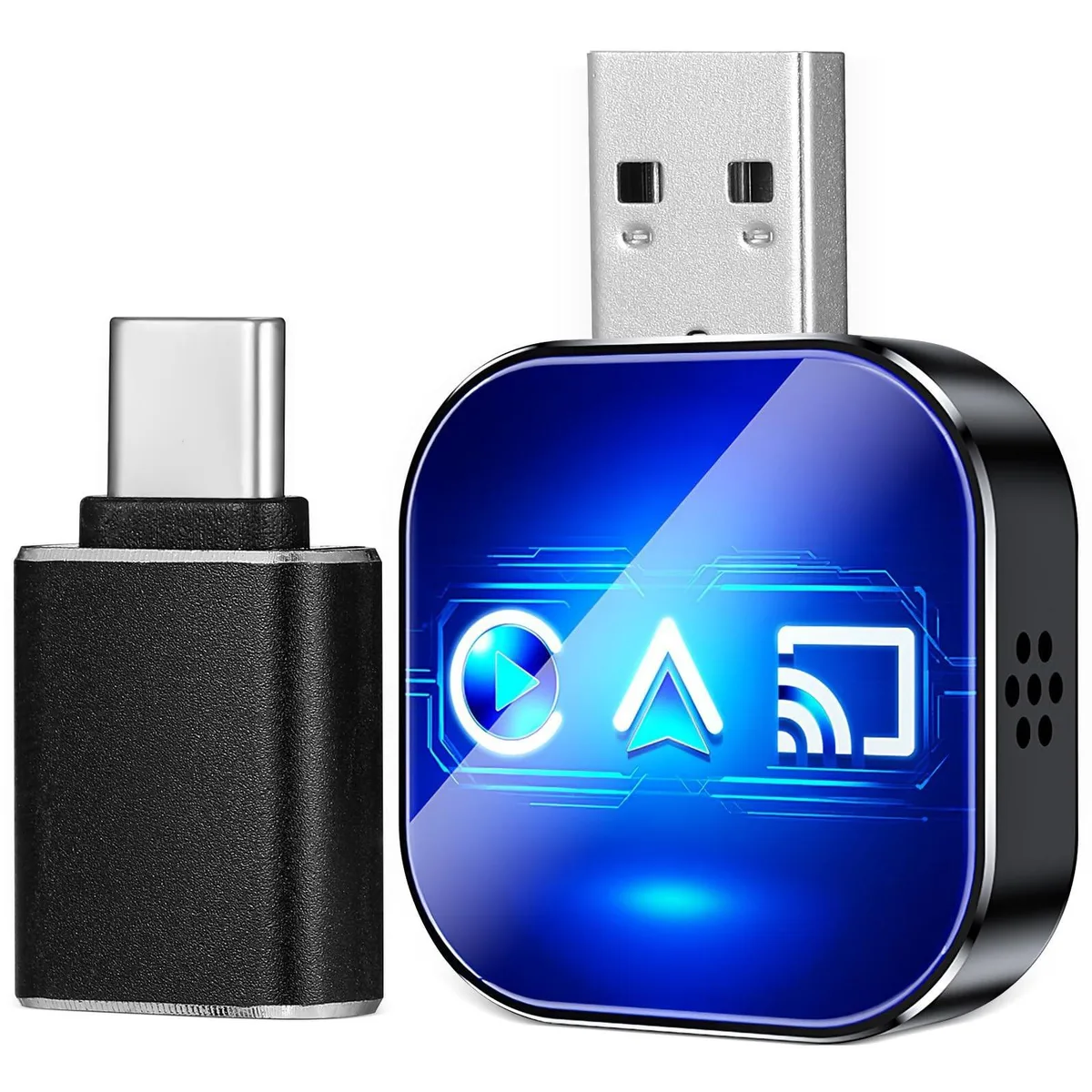 Astro Gaming Astro Gaming 3-in-1 Wireless Car Adapter USB A to C Connector Screen Mirroring iOS 18 5.0 4.35x3.00x1.00cm — product photo