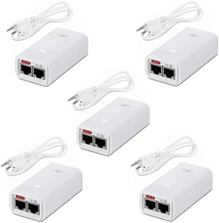 Ubiquiti Networks Ubiquiti Networks POE-24-12W 24V 0.5A 12W PoE adapter 5-pack — product photo