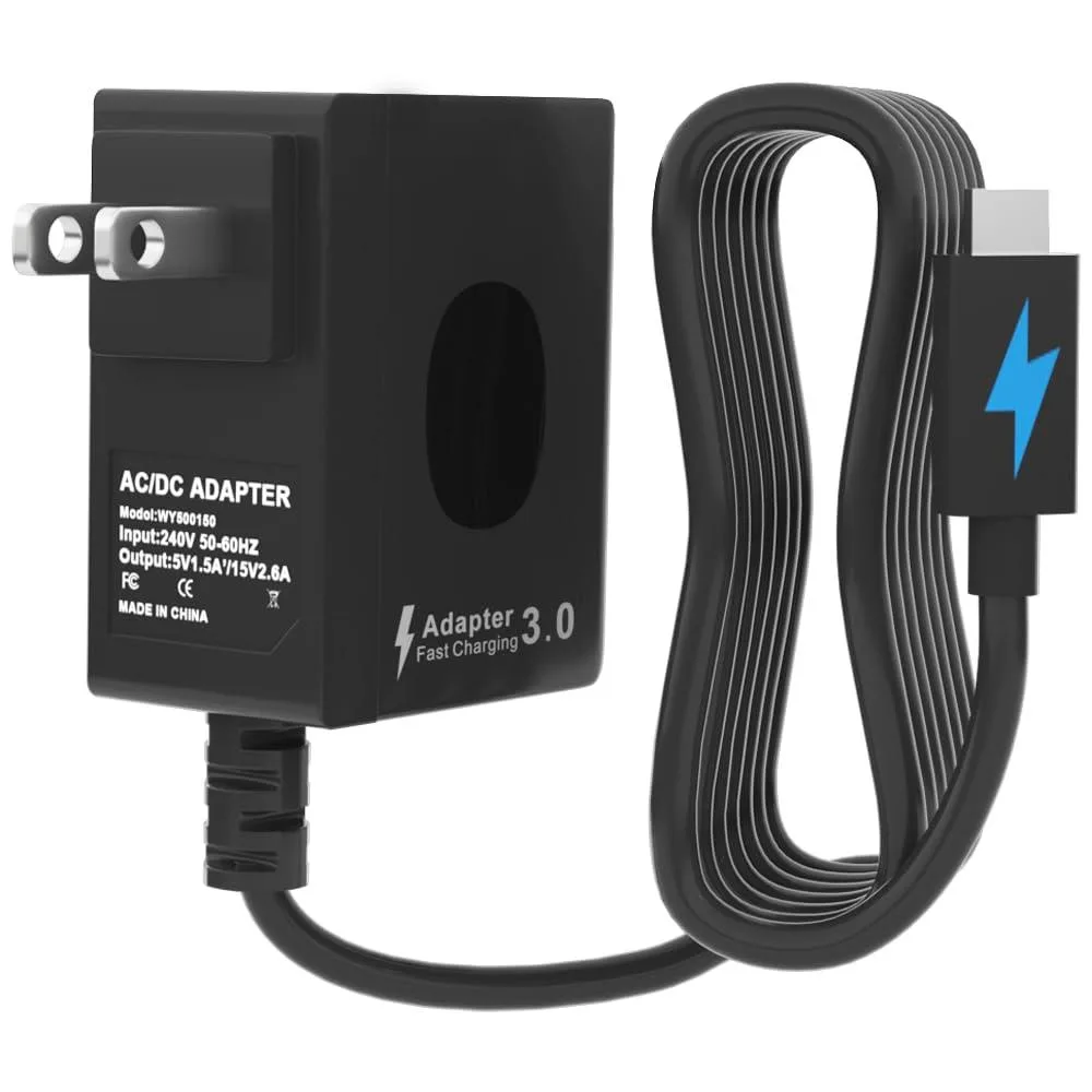  HYGAMOCC WY500150 USB-C charger 15V 2.6A black 150cm — product photo