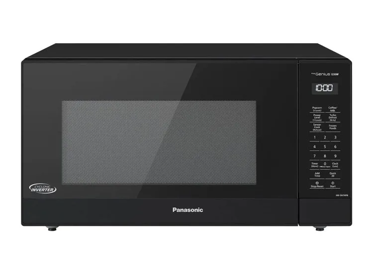 Panasonic Panasonic NN-SN74PB 1.6 cu ft 1250W Cyclonic Inverter Microwave Black — preces foto
