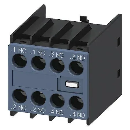 SIEMENS 3RH29111HA22 10A 4-pole front-mount auxiliary contact electrical box