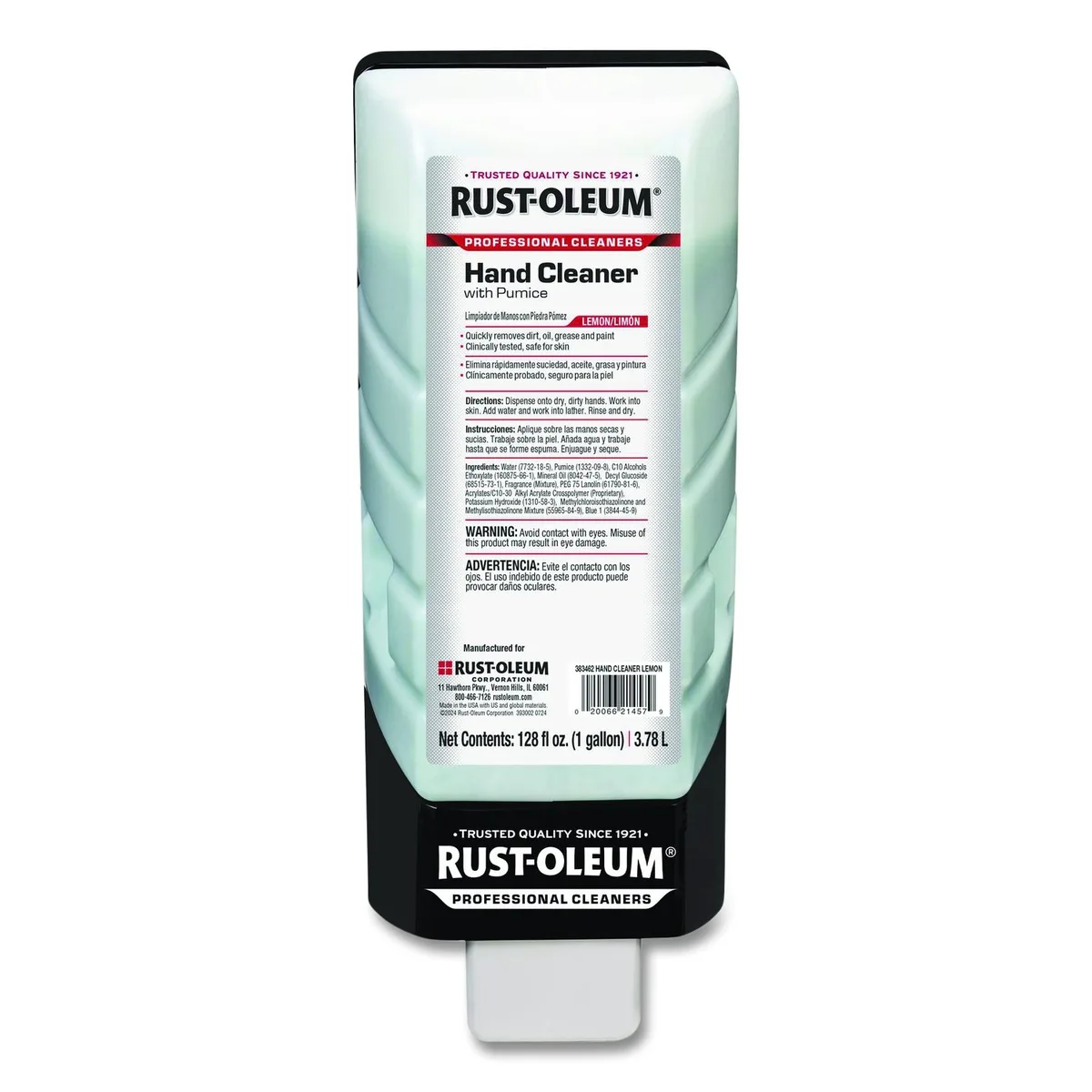 Rust-Oleum Rust-Oleum Professional Hand Cleaner Pumice Lemon 1 gal 4/Carton 383462 — product photo