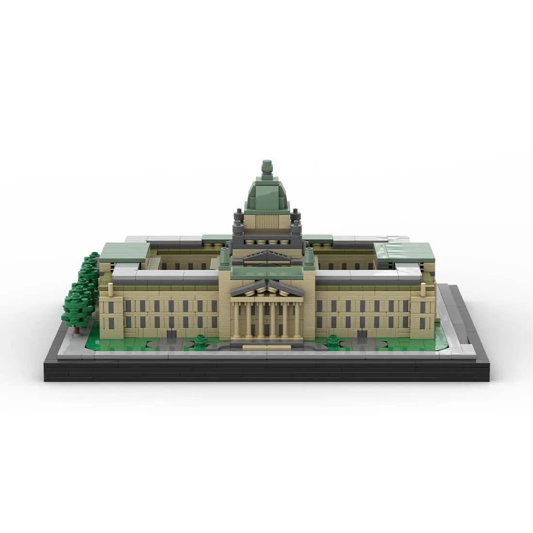 ZITIANYOUBUILD ZITIANYOUBUILD German Federal Administrative Court Architecture Scene 2150PCS — product photo