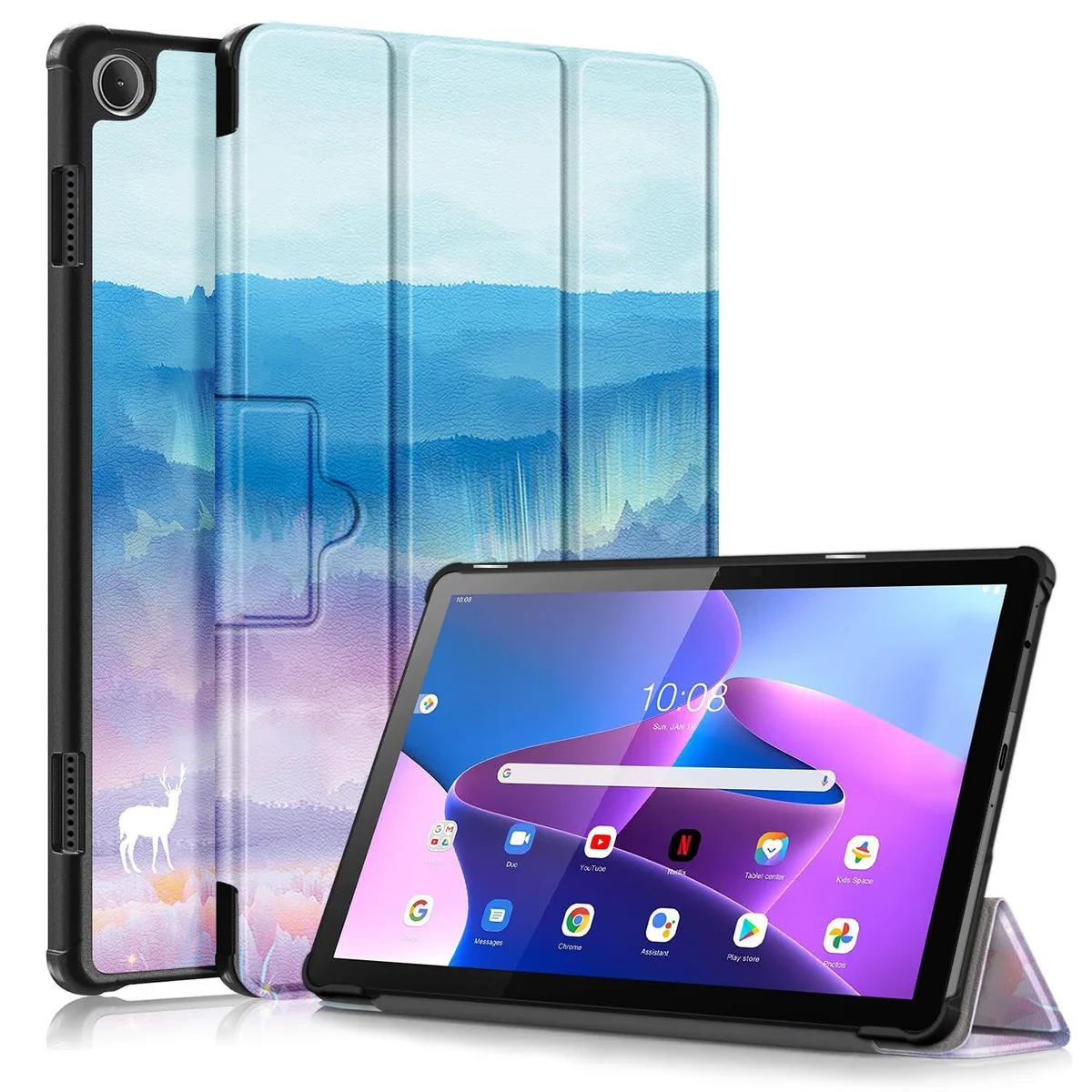 anicestore anicestore laptop case for Lenovo Tab M10 3rd Gen 10.1" TB-328 2022 Dream Land — product photo
