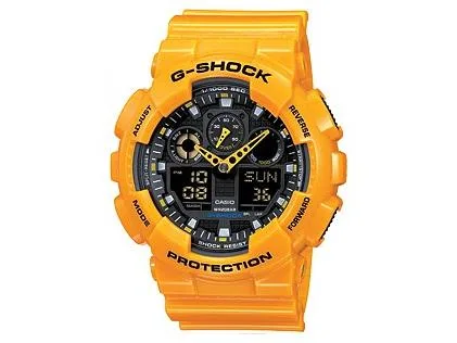 CASIO CASIO G-Shock GA100A-9ADR 55.00 mm 200 m watch — product photo