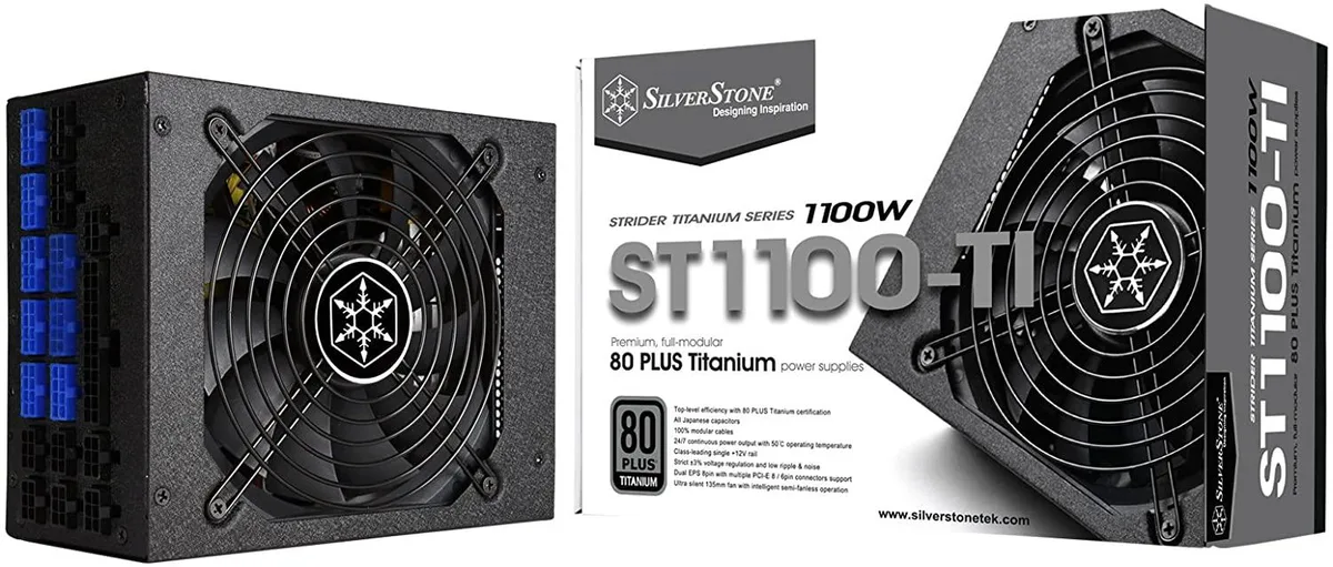 Silverstone Technology Silverstone Technology ST1100-TI 1100W Power Supply — product photo