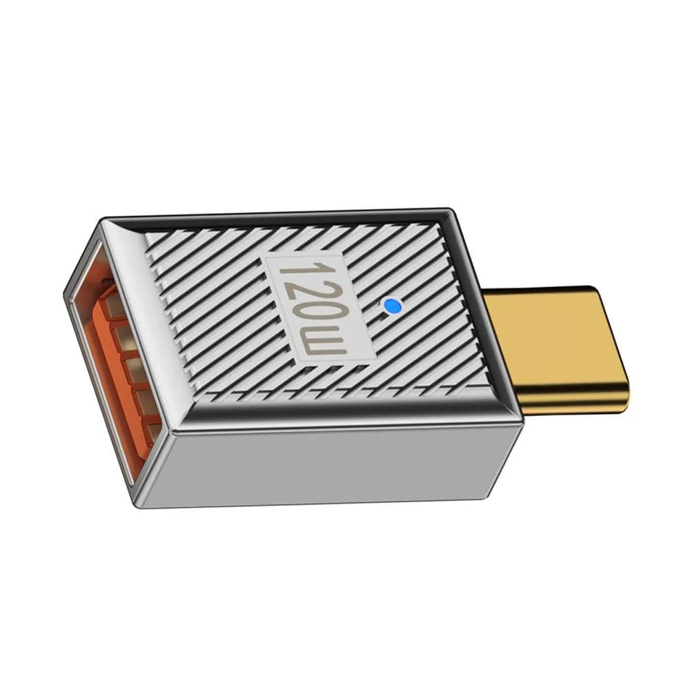 Fervit Fervit USB-C 3.1 to USB 3.0 Adapter 10Gbps 120W Mecha Cyberpunk — product photo