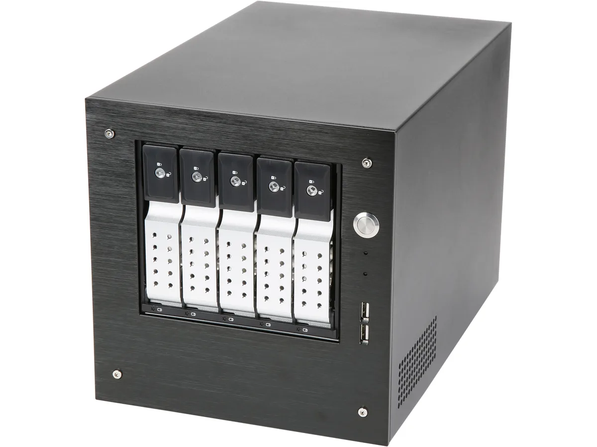 iStarUSA Inc. iStarUSA Inc. S-35-DE5SL Server Chassis Tower 5 x 3.5" Hot-Swap Bays — product photo