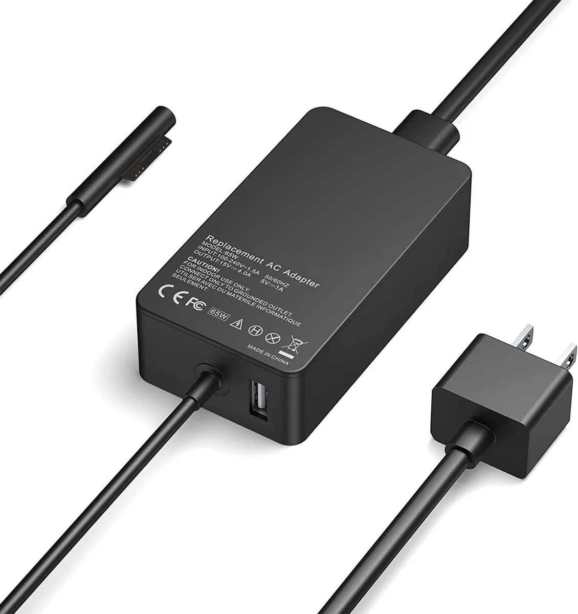 GCROWN GCROWN 1706 65W AC adapter laptop battery — product photo