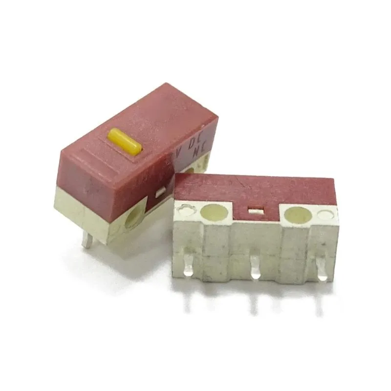 YINGHUA YINGHUA HUANO Silent Mouse Microswitch 10PCS White Dot 3Pins 30M Clicks — product photo