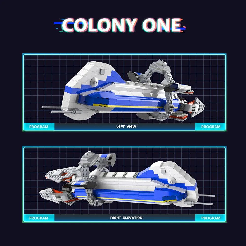 ZITIANYOUBUILD ZITIANYOUBUILD C7498 Colonial One Ship 516 Parts Building Set — product photo