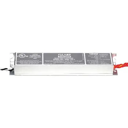 Fulham Fulham WH6-120-L electronic ballast 120V 1-4 lamps 5-140W — product photo