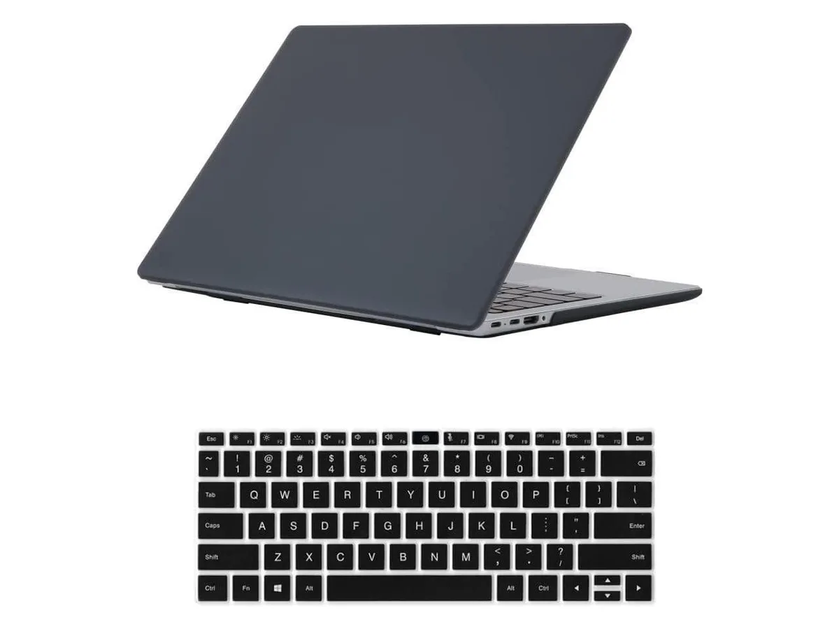 BONAEVER BONAEVER protective laptop case for Honor MagicBook Pro 16.1 inch 2021 black with keyboard cover — product photo