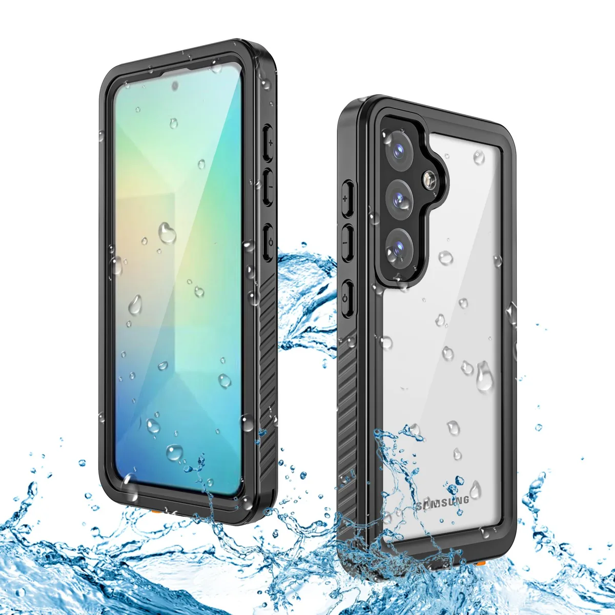 BONAEVER BONAEVER Samsung Galaxy S25 Waterproof Case IP68 14FT Black — product photo