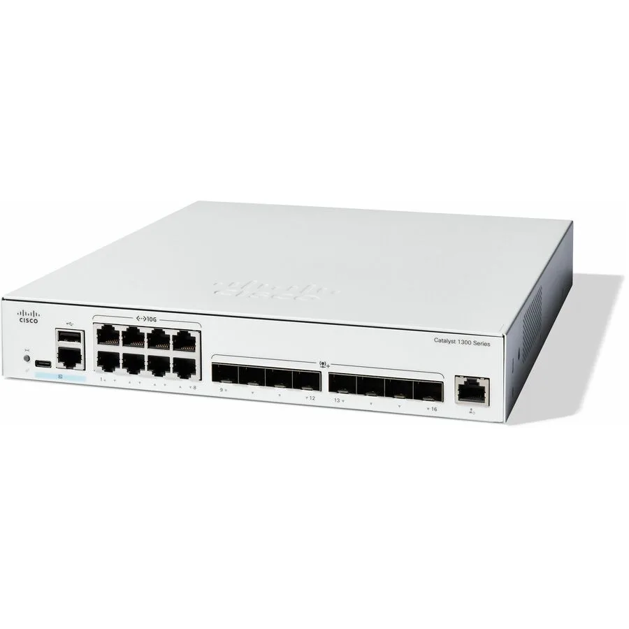 Cisco Systems, Inc. Cisco Systems, Inc. C1300-16XTS 8-port 10G network switch — product photo