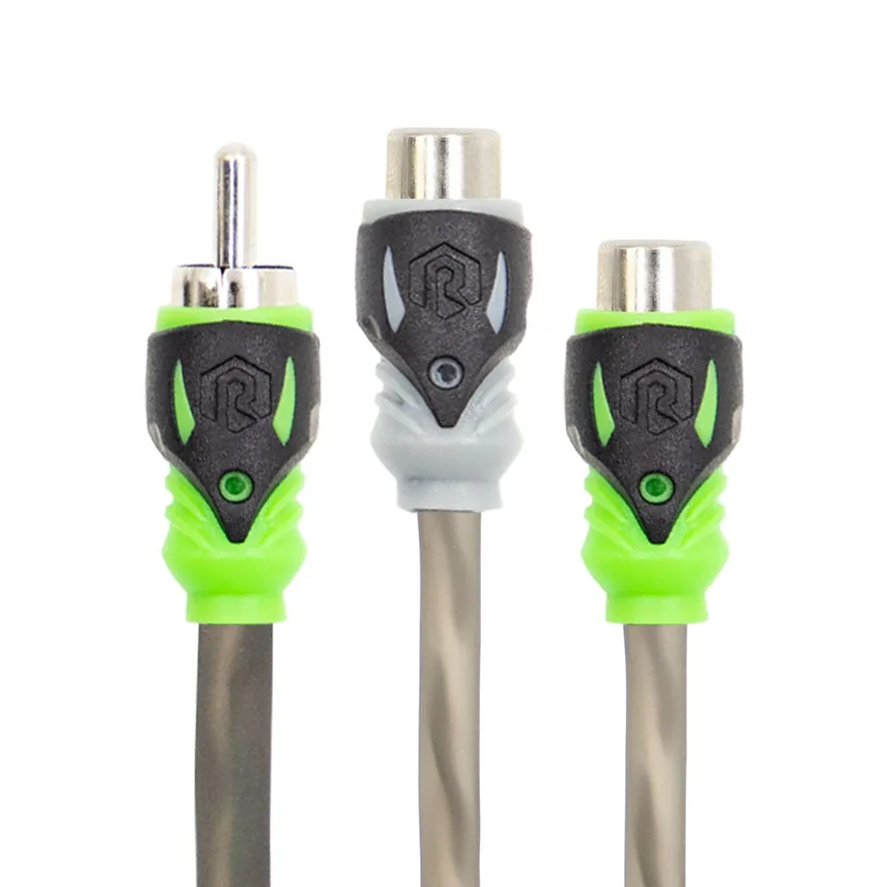 RAPTOR RAPTOR R5Y2 2-Channel RCA Y Adaptor 1.5 ft — product photo
