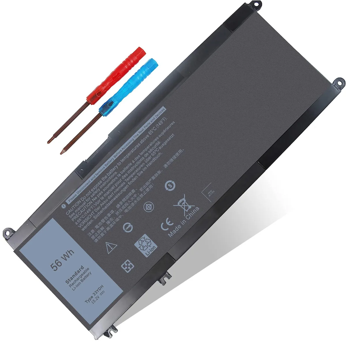LXHY LXHY 33YDH 56Wh 15.2V laptop battery — product photo