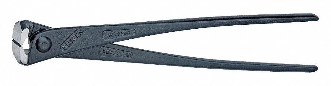 Black atramentized 10 inch high leverage concretors nippers