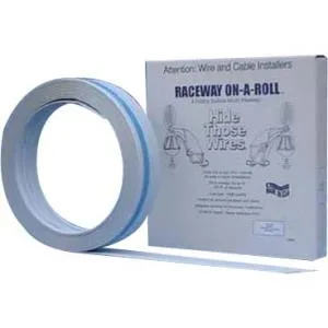 PREMIERE RACEWAY PRODUCTS PREMIERE RACEWAY PRODUCTS FWF-05511 1/2 White Raceway On-A-Roll 50 ft — product photo