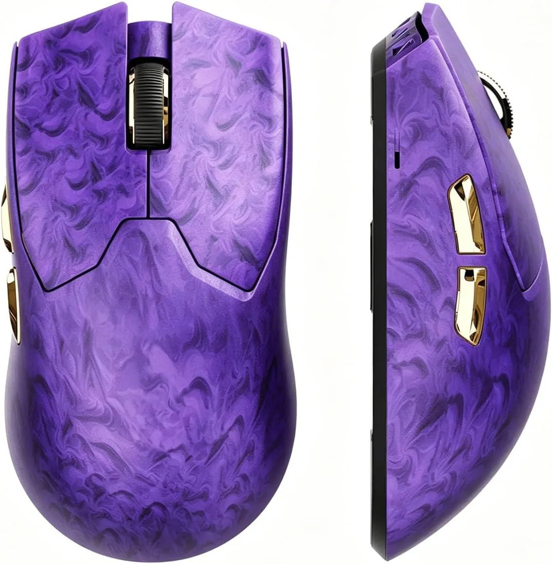 AUTYUE AUTYUE Z7 Carbon Fiber Wireless Gaming Mouse Purple — product photo