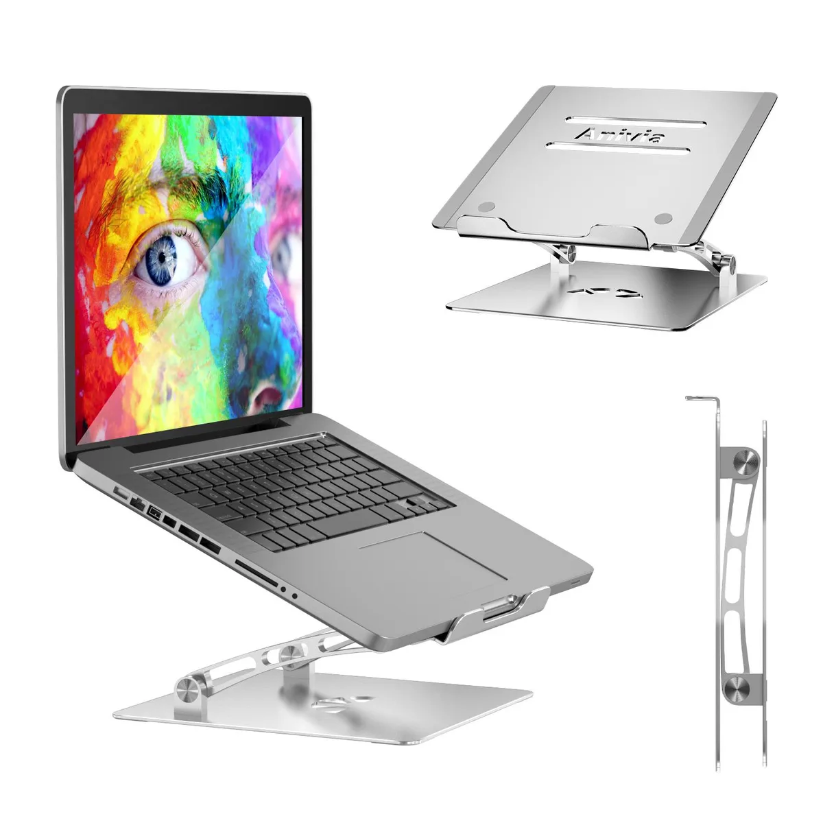 Anivia(China) Anivia(China) Adjustable Laptop Stand Silver 11-17.3 — product photo