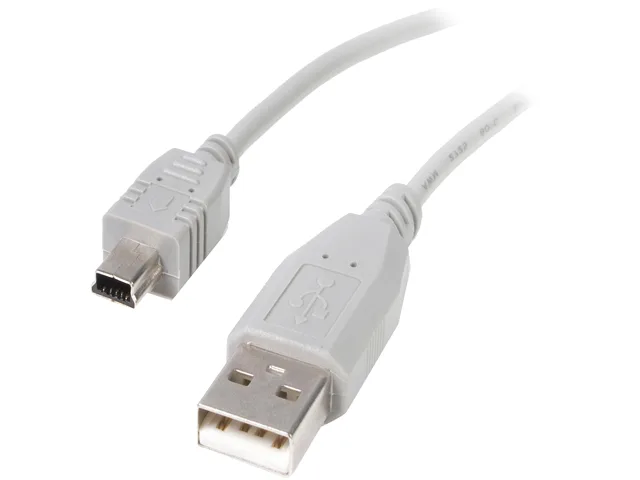 STARTECH STARTECH USB2HABM3 usb cable USB A to Mini USB 3 ft — product photo