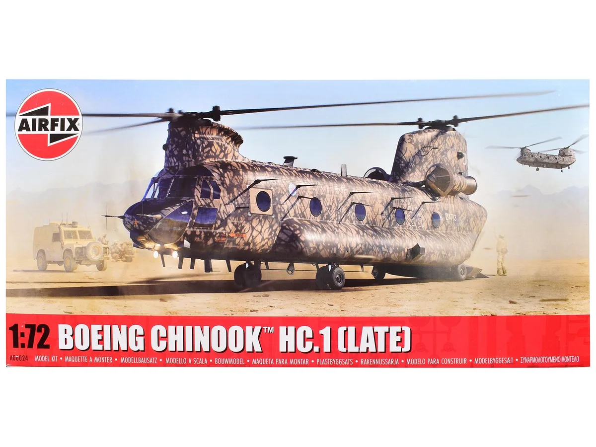 Airfix Airfix Boeing Chinook HC.1 Late Production 1/72 171 Parts — product photo