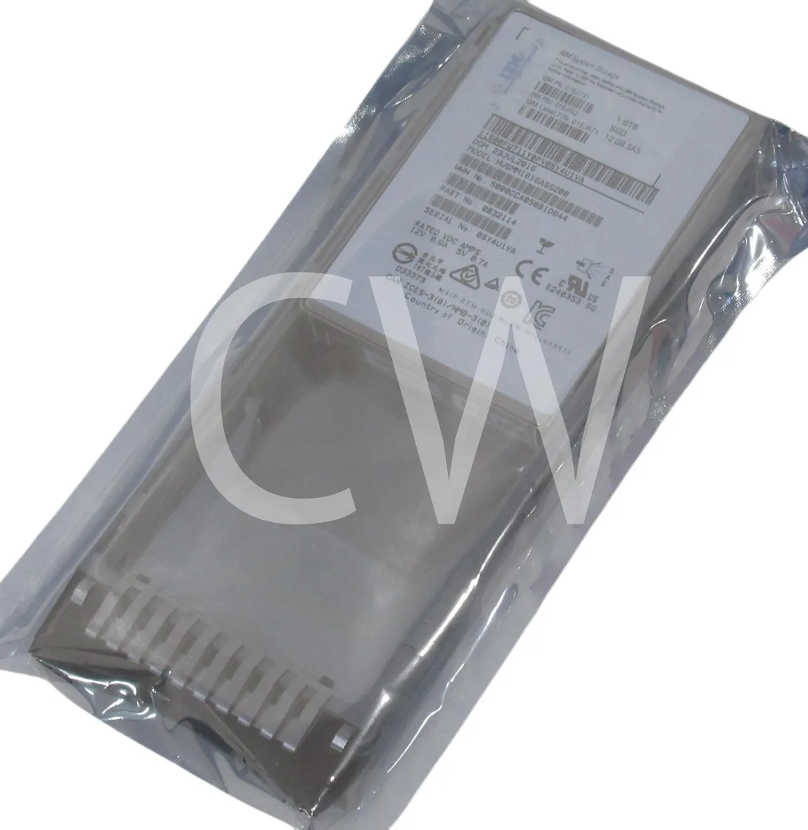 IBM IBM HUSMM1616ASS200 1.6TB 12Gbps 2.5" SAS enterprise SSD — product photo