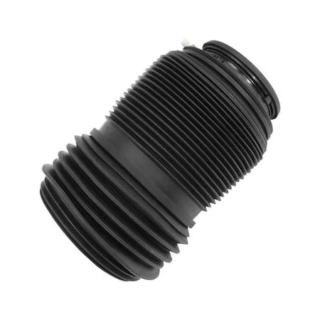 Unity rear air spring for 2017 Maserati Levante, black rubber bellows with metal end caps