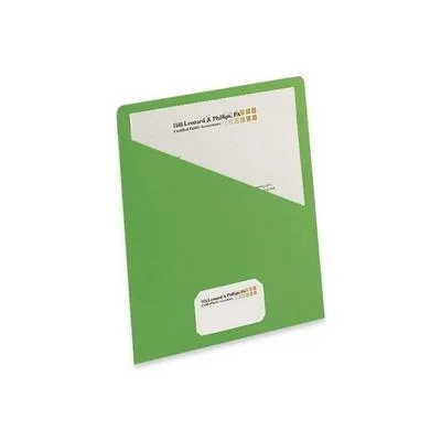 Smead Smead 75432 Slash Jacket Green 11 Pt 25 Pack — product photo