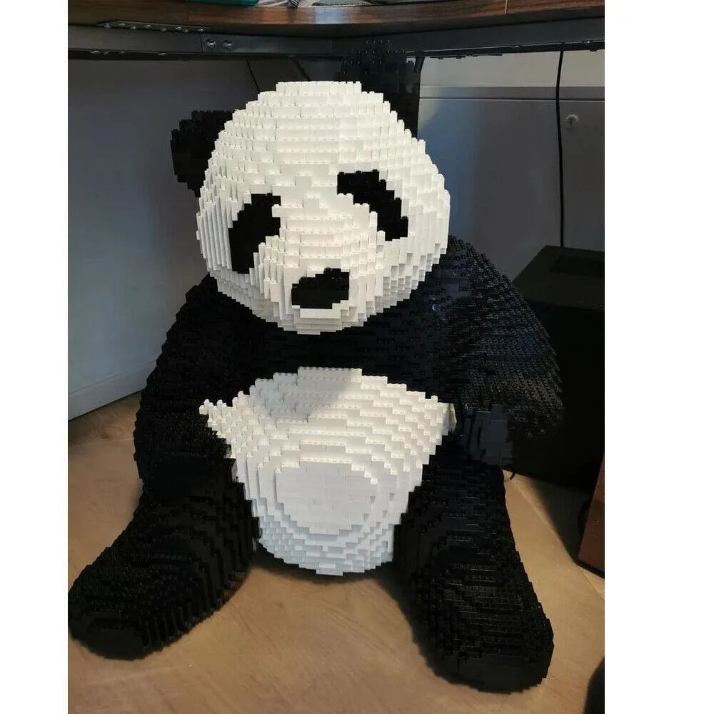 ZITIANYOUBUILD ZITIANYOUBUILD MOC-66750 Panda Sculpture 5749 Parts — product photo