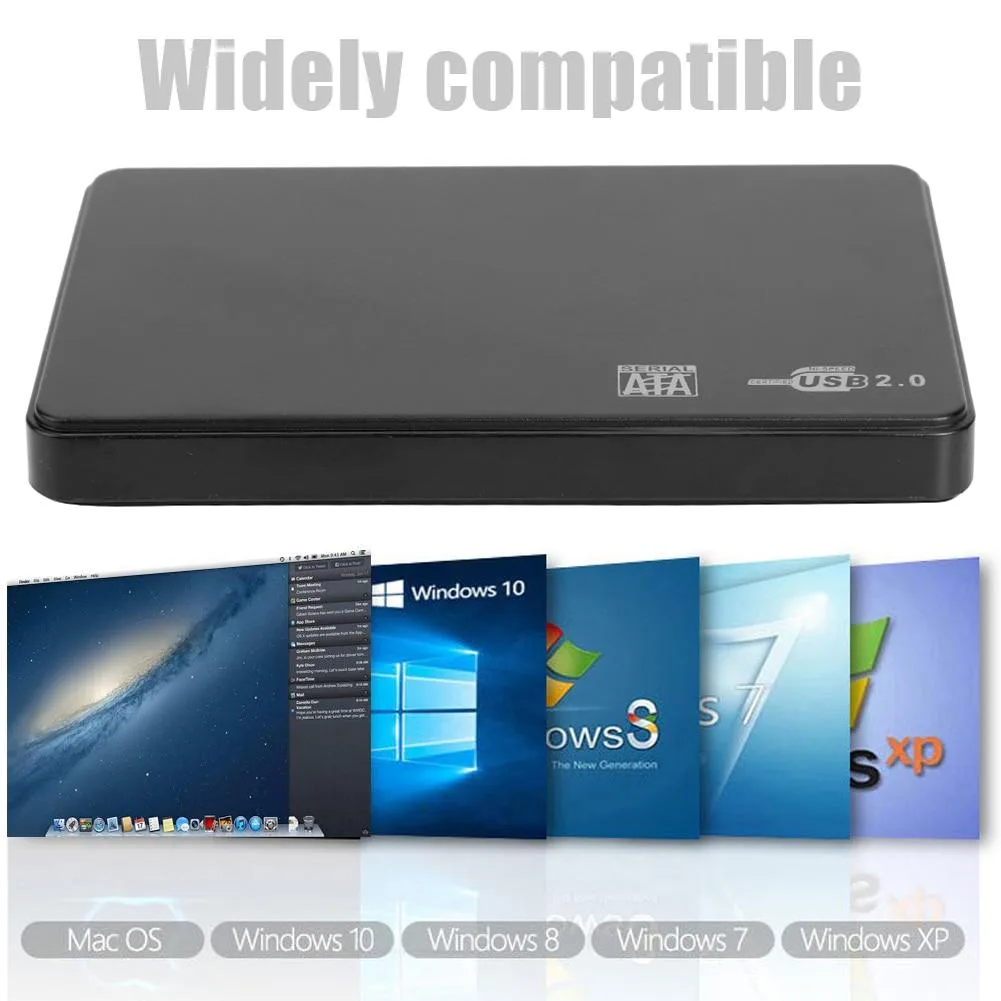 YINGHUA YINGHUA 2.5" SATA USB 2.0 Tool-Free Hard Drive Enclosure — product photo