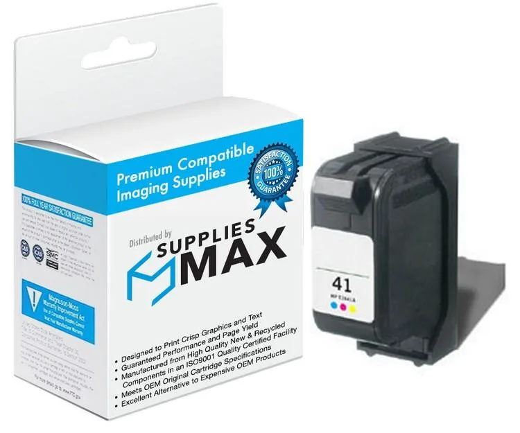 SuppliesMax SuppliesMax HP 51641A Tri-Colour Inkjet Cartridge 461 Pages — product photo