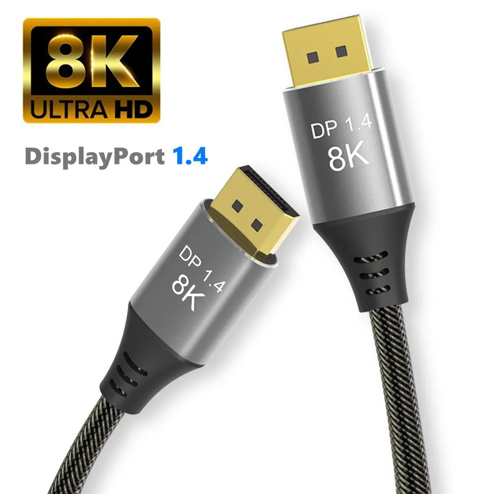 AUBEAMTO AUBEAMTO TJ-A033 DisplayPort cable 16.4ft 8K@60Hz 4K@144Hz — product photo