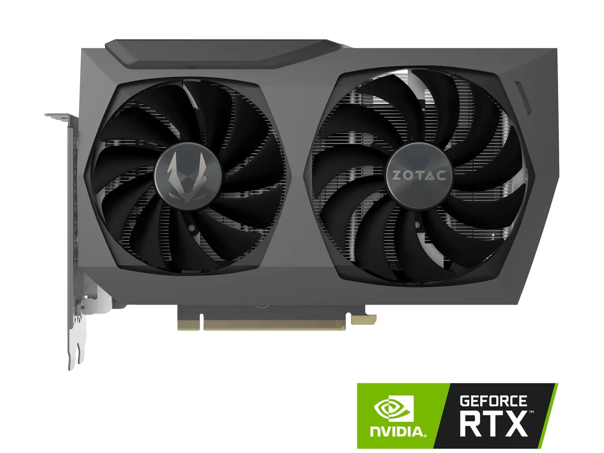 ZOTAC ZOTAC GeForce RTX 3070 Twin Edge 8GB graphics card ZT-A30700E-10P — product photo