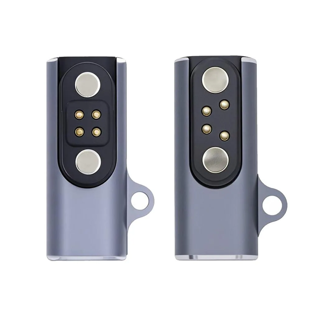 LORDWORLD LORDWORLD 2-Pack USB-C Magnetic Charging Adapter 4-Pin 2.5mm Pitch LED — product photo