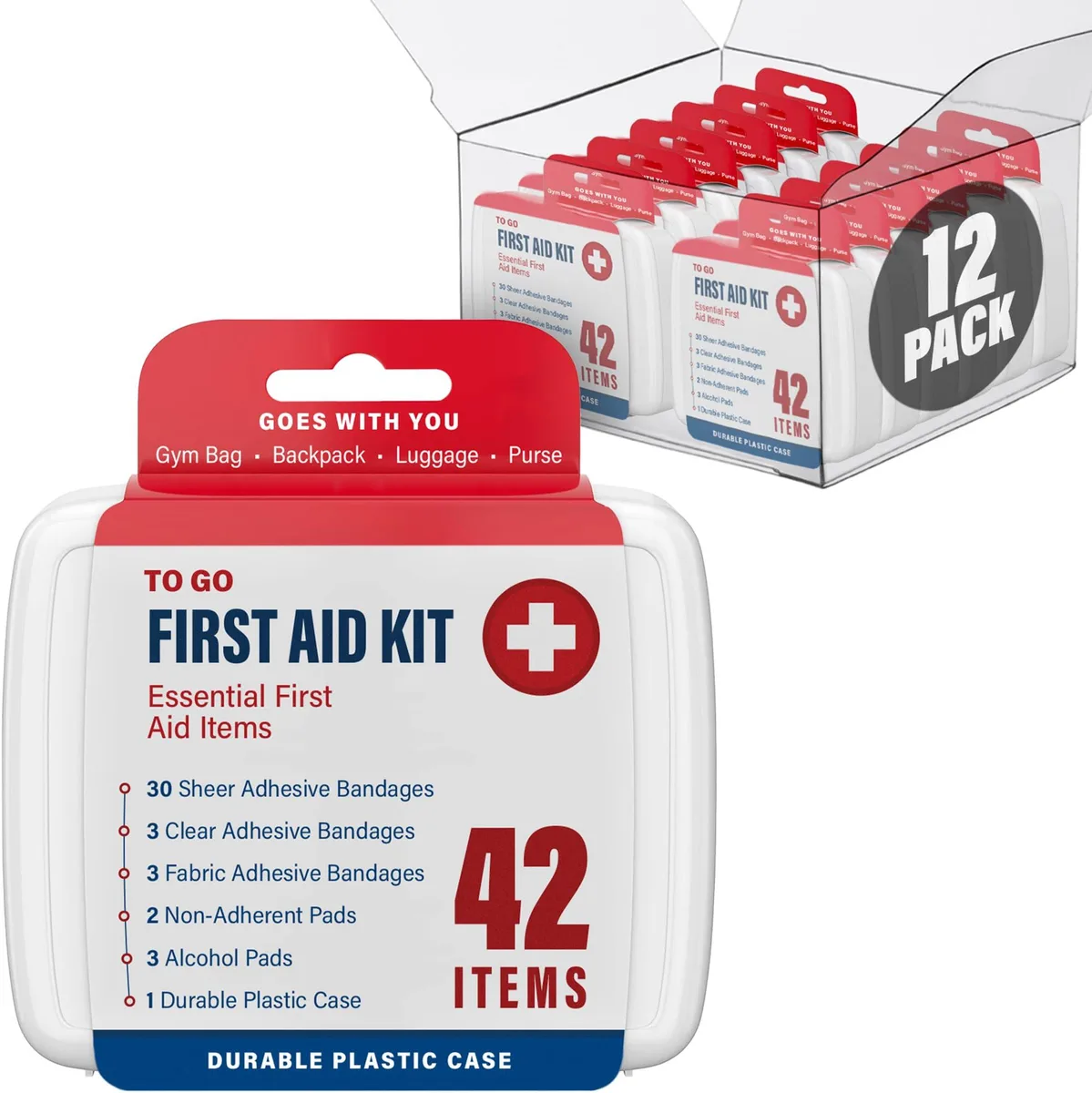 Baldwin 500 Piece First Aid Kit 12 Pack D-CH86198-12pk-fba — product photo