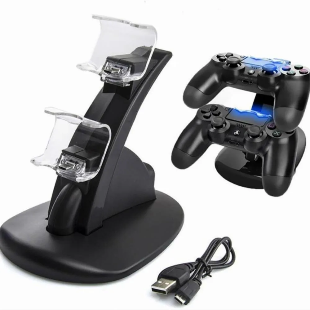 Ruth's sister Ruth's sister XFN0174 dual USB charge dock for PS4 controller, international power cord — product photo