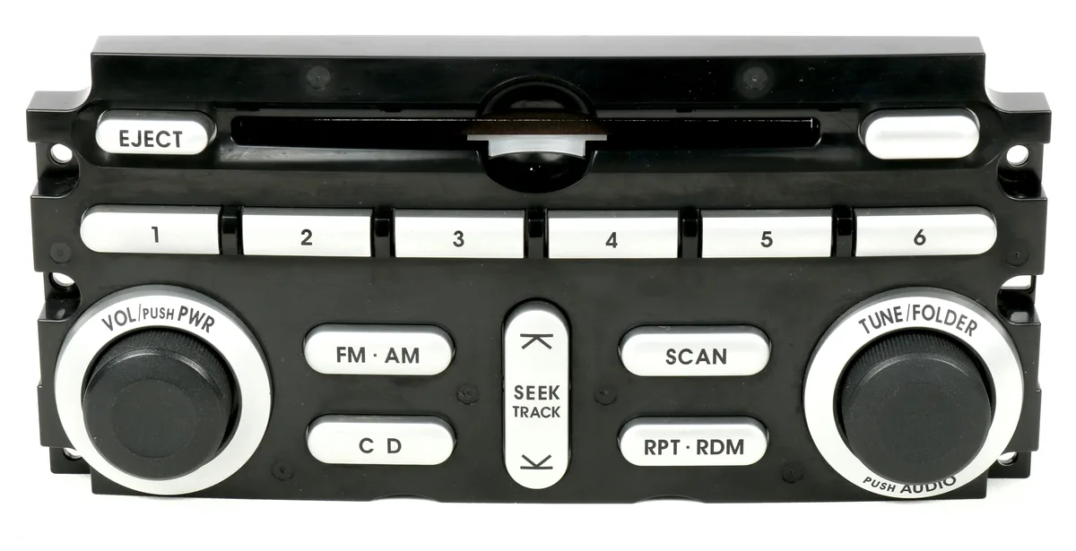 1 Factory Radio 1 Factory Radio 8002A129HA Face Plate 2006-2008 Mitsubishi Endeavor — product photo