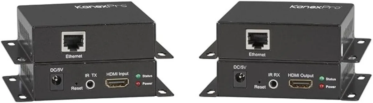 KanexPro KanexPro EXT-AVIP120M HDMI over IP Extender Set 398ft 1080p — product photo